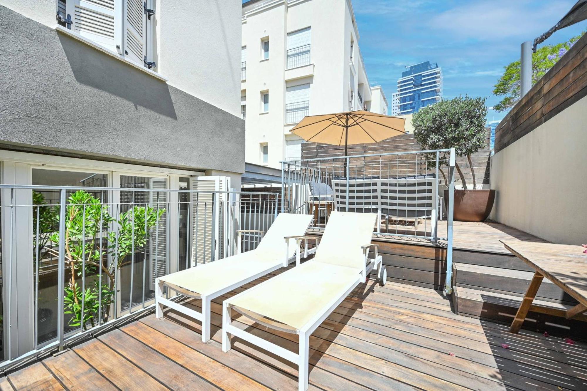 Heaven Garden 3br In Neve Tsedek By Holyguest * Tel Aviv