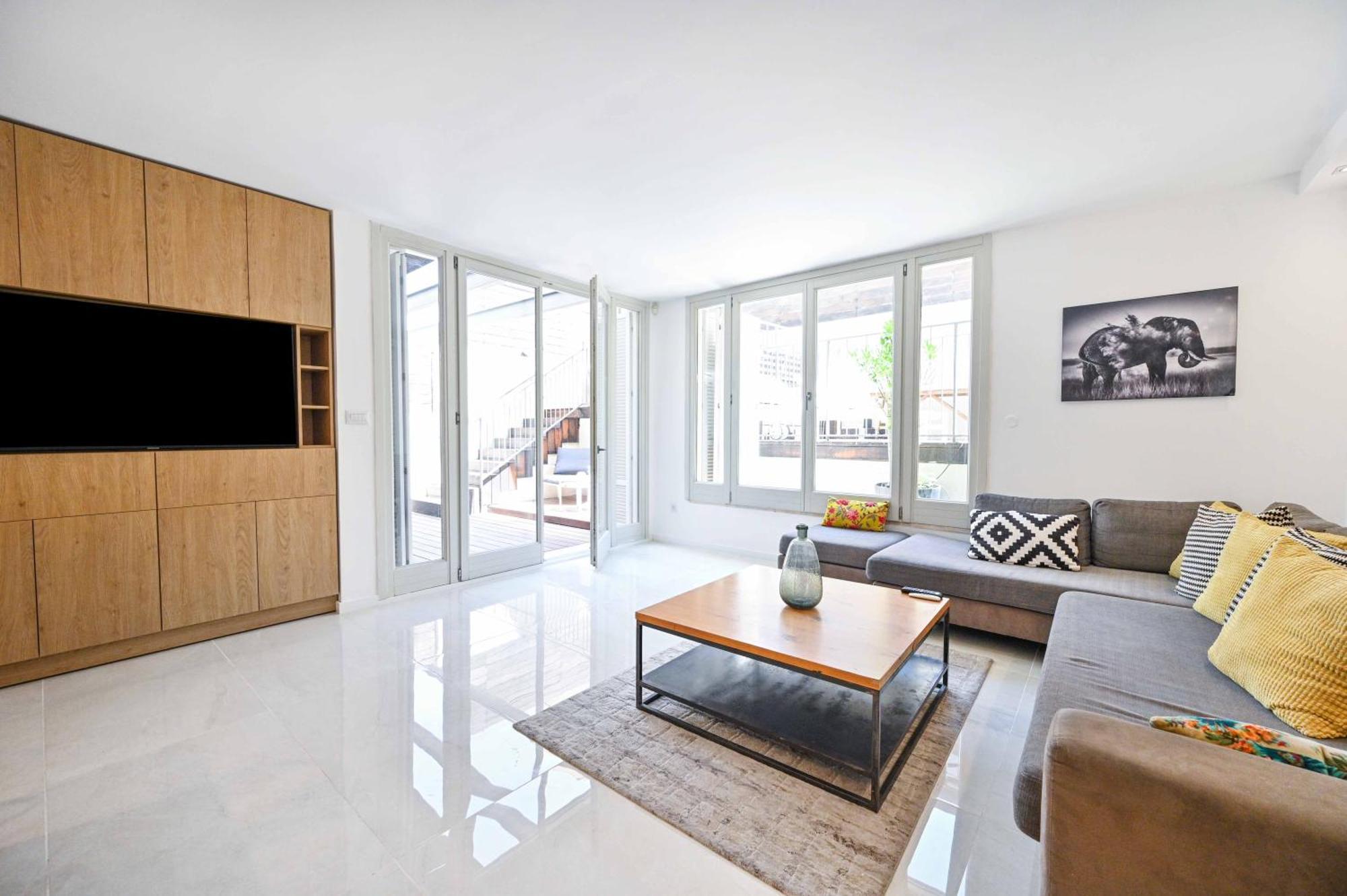 Heaven Garden 3br In Neve Tsedek By Holyguest Apartment *